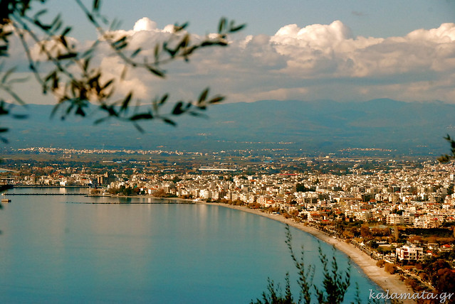 Φωτογραφία της Καλαμάτας από τη Βέργα