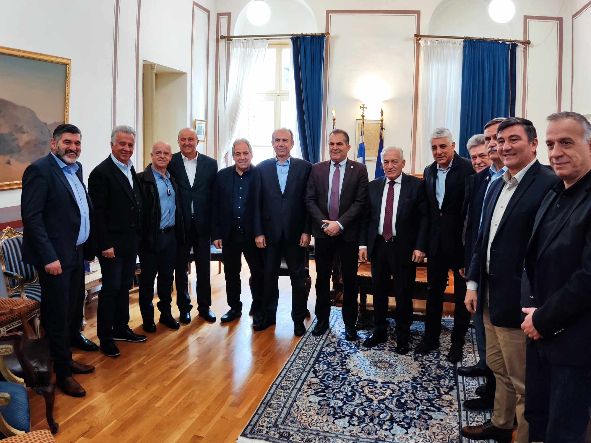 Φωτογραφία απά συνάντηση του Δημάρχου