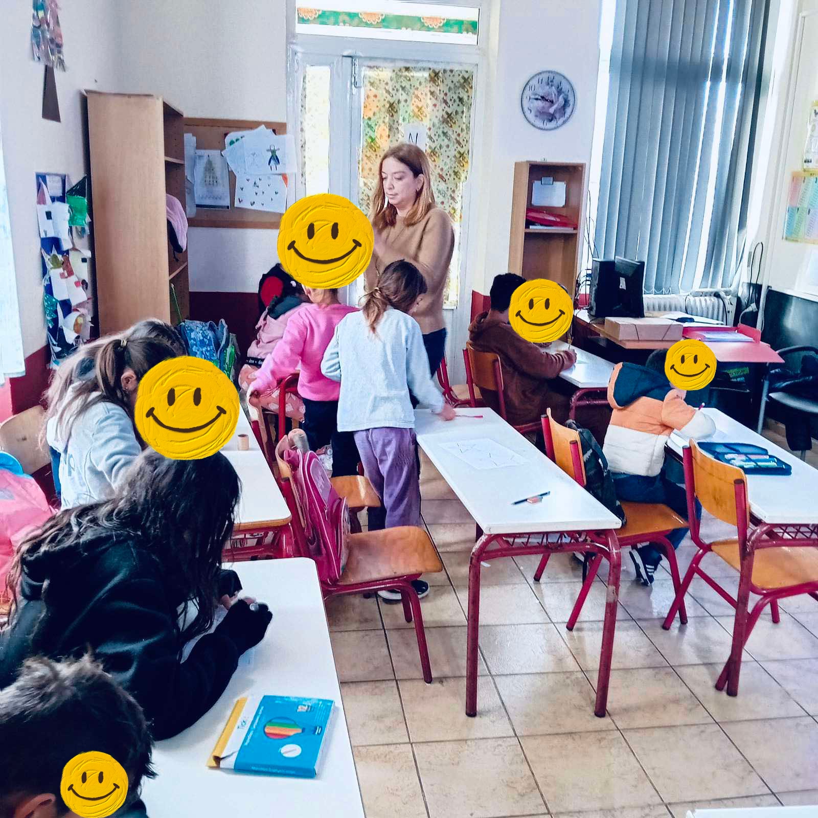 Φωτογραφία από εκδήλωση αφήγησης παραμυθιού