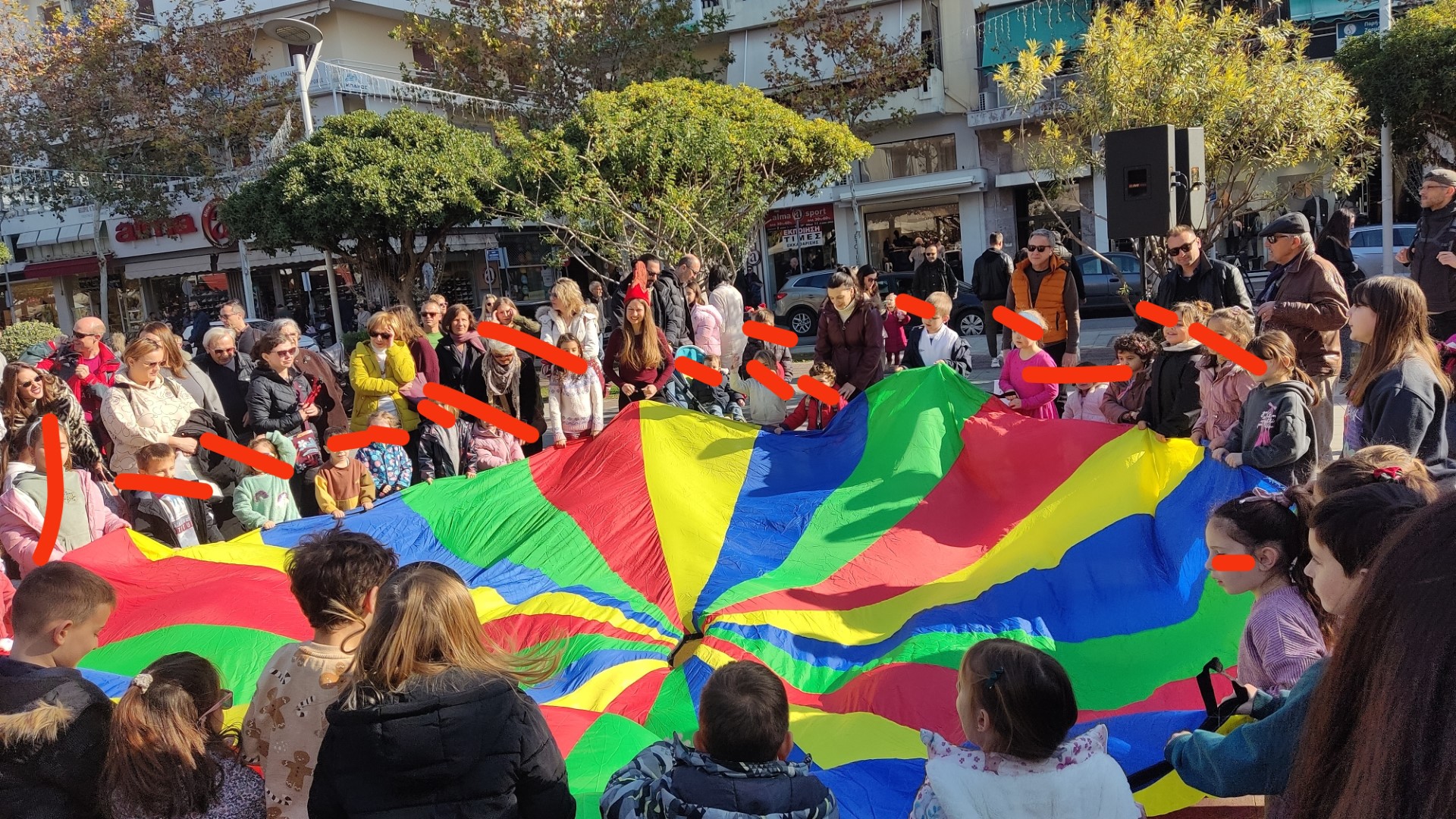Φωτογραφία από δραστηριότητες για τα Χριστούγεννα
