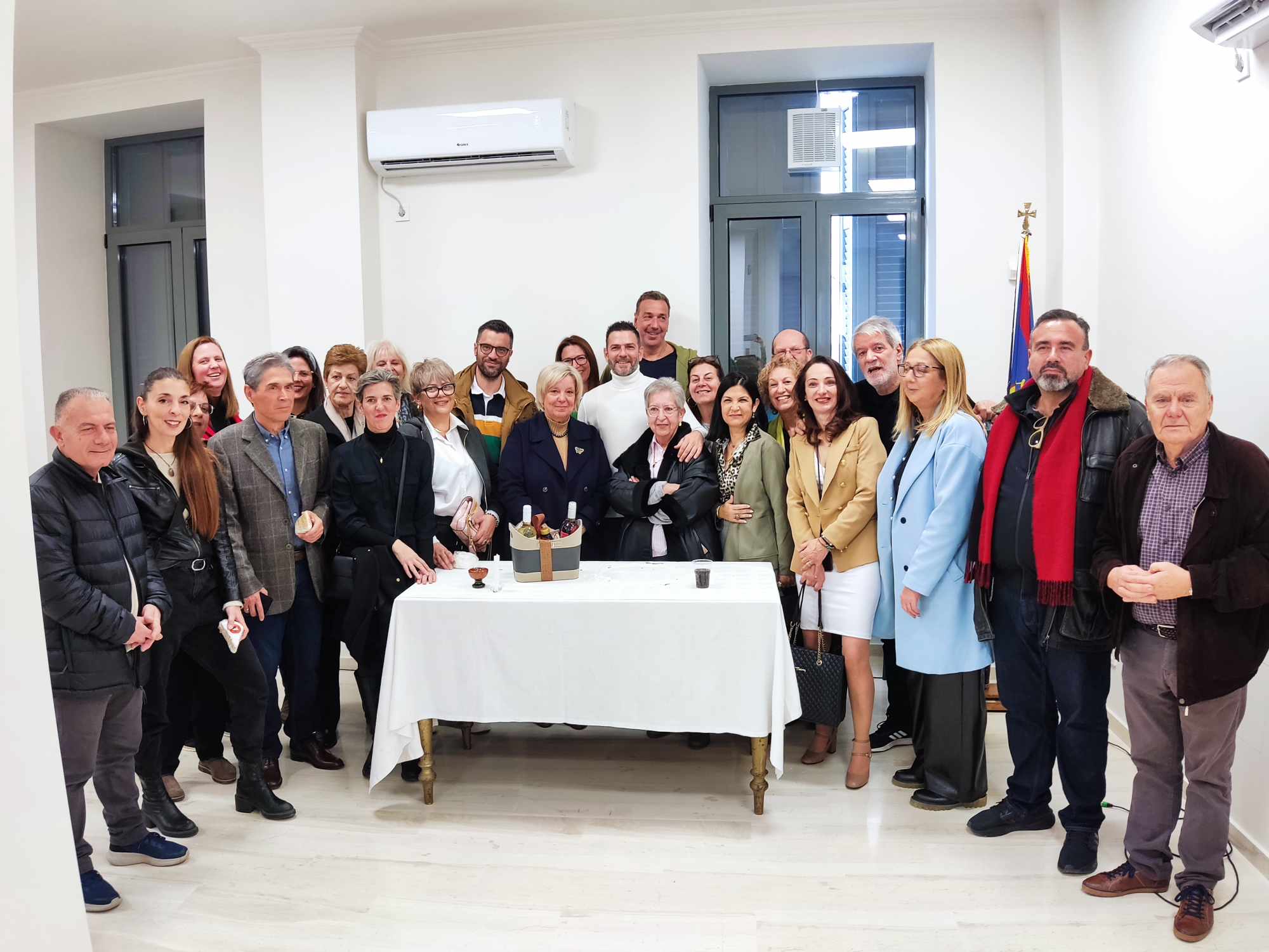 Φωτογραφία από την κοπή βασιλόπιτας της «Φάρις»