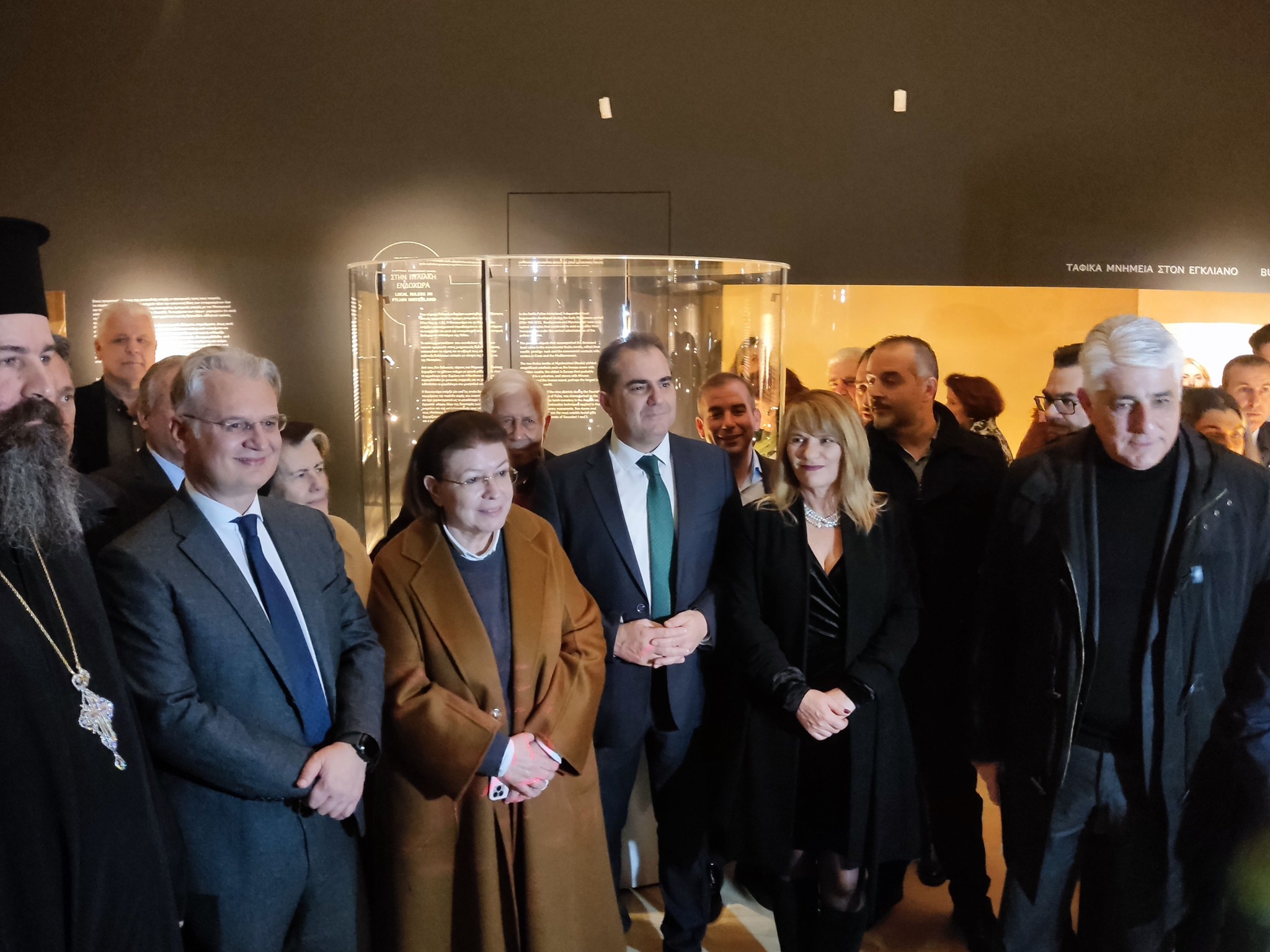 Φωτογραφία από εγκαίνια έκθεσης