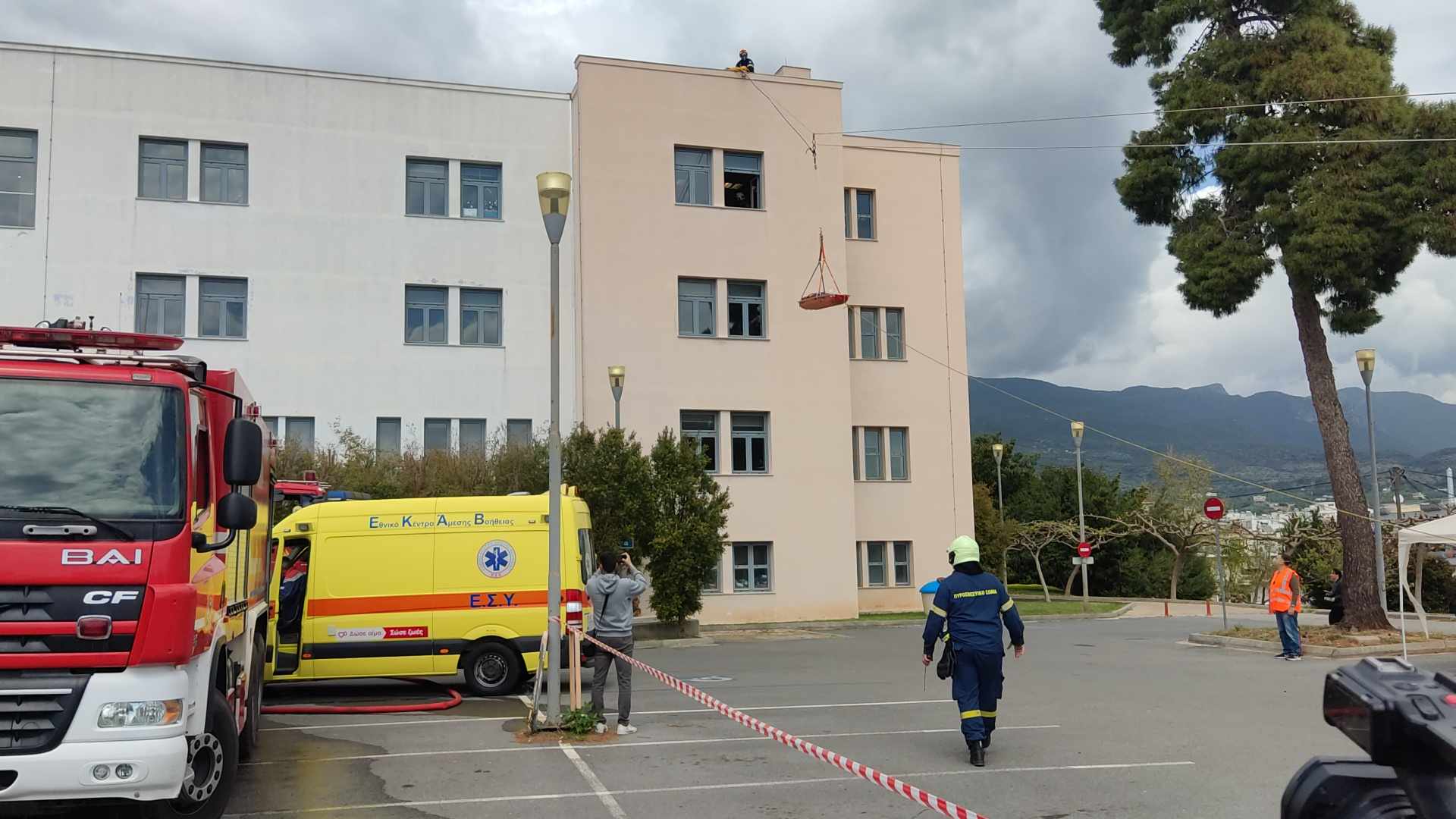 ασκηση πολιτικης προστασιας δημαρχειο καλαματας 4