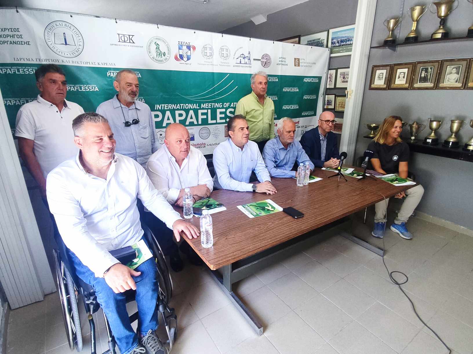 παπαφλεσσεια συνεντευξη τυπου 2025
