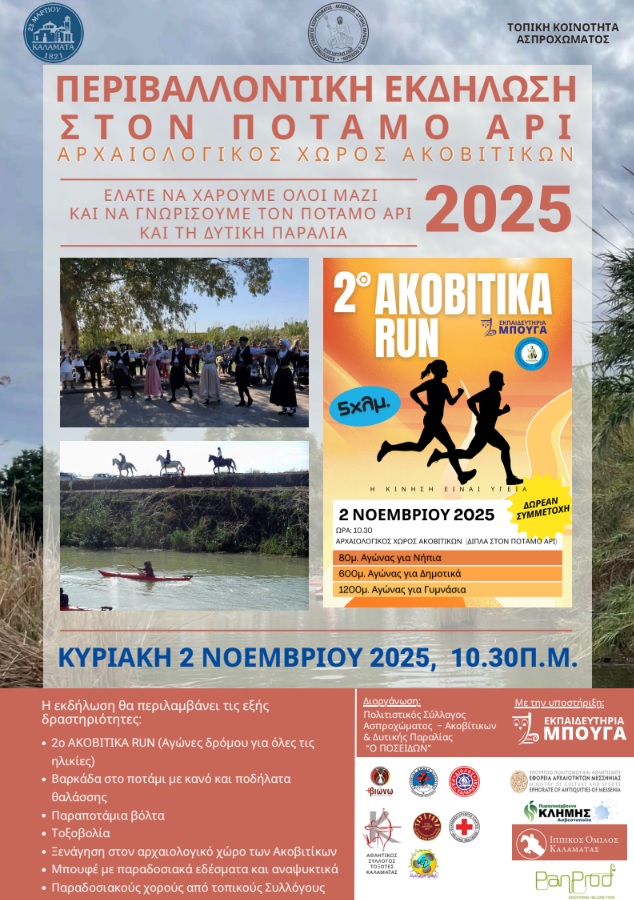 ακοβιτικα 25 εκδηλωσεις