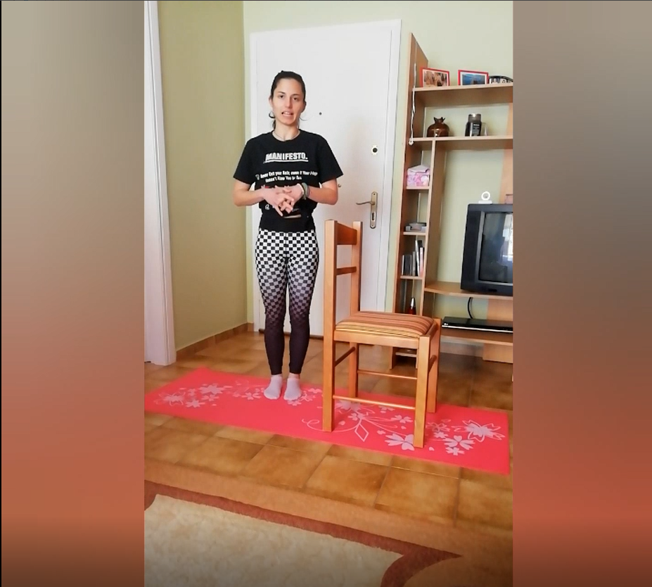 Pilates mat με καρέκλα