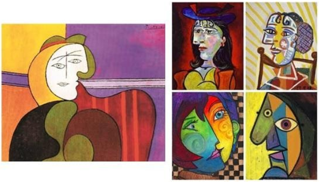 Σχολιάζουμε προσωπογραφίες από πίνακες ζωγραφικής του Picasso