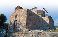 The katholikon<br />of the Mandraki<br />Monastery