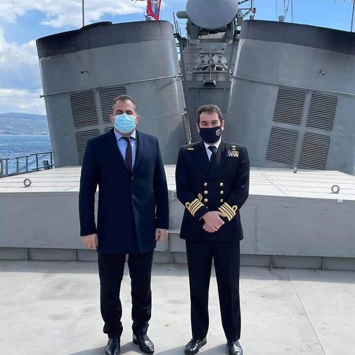 Θανάσης Βασιλόπουλος, φρεγάτα Ύδρα