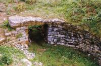 Machaon's Mycenaean tomb, 1250 BC. It lies next to Koumoundouros tower