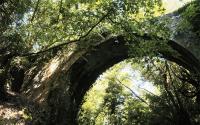 The single-arched bridge<br />between Karveli<br />and Ladas